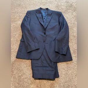 Ralph Lauren Navy Blue Suit 2 Piece Set